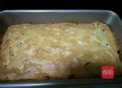 Illustration of how to make raisin core pound cake 8