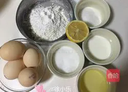 Illustration of how to make chiffon cake 2