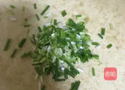 For baking green onion pancakes Practice illustration 5