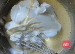 Illustration of how to make original rice chiffon cake 11