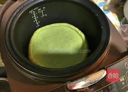 Spinach Cake Illustration of how to make rolls (rice cooker version) 5