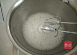 Latte art chiffon cake (baking pan method) illustration 7