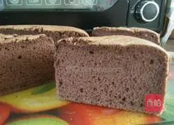 6 Illustration of how to make chocolate chiffon cake 9
