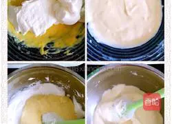 Zebra pattern chiffon cake recipe 5