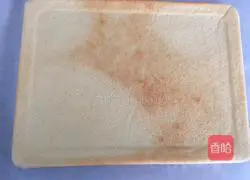 Illustration of how to make chive and meat floss cake rolls 15