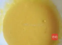 Illustration of how to make chiffon cake slices 5