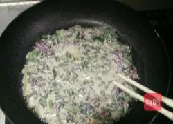 Illustration of how to make amaranth pancakes 3