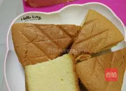 Illustration of how to make chiffon cake cake embryo 18