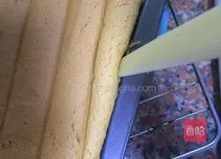 Illustration of how to make chiffon cake (square) 12