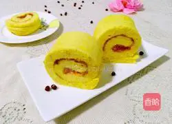 Pumpkin Puree Cake Roll Recipe Illustration 21