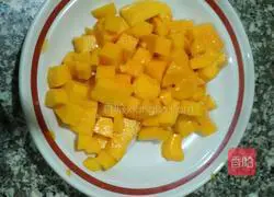 Mango Egg Tart Recipe Illustration 1