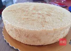 Illustration of how to make eight-inch chiffon cake 19