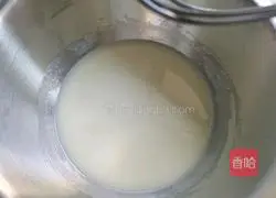 Illustration of how to make chiffon cake 4