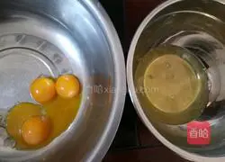 Illustration of how to make eight-inch chiffon cake embryo 2