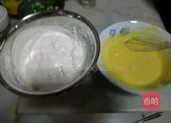 Illustration of how to make chiffon cake (cup version) 6