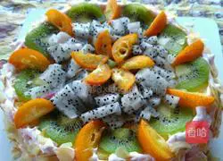 8 Illustration of how to make chiffon cake 4