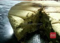 Matcha red bean chiffon cake recipe 6