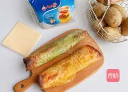 Illustration of how to make vegetable pancake and potato rolls 8