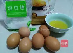 Illustration of how to make sponge cake 1