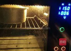 Illustration of how to make 6-inch latte art chiffon cake 13