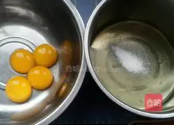 Lemon chiffon cake.Recipe 3