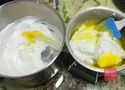 Illustration of how to make 8-inch chiffon cake 10