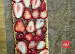 Strawberry Cake Roll Recipe Illustration 11