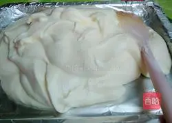 Chiba pattern chiffon cake recipe illustration 14