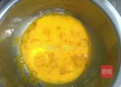 Illustration of how to make chiffon cake 2