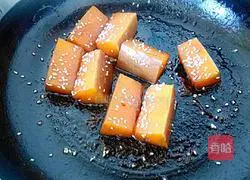 Japanese style boiled pumpkin illustration 12