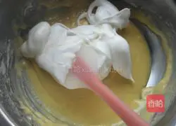 Two-color chiffon honey bean cake recipe 10