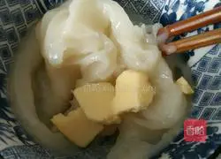 Colorful mochi egg yolk cake recipe illustration 1