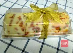 Chives, pork floss and ham Cake roll recipe illustration 6