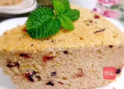 Cranberry Chiffon Cake Recipe Illustration 11