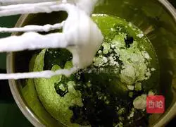 Matcha chiffon cake recipe 3