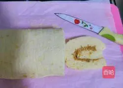 Blueberry Meat Floss Cake Roll Recipe Illustration 22