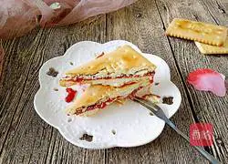 Illustration of how to make jam sandwich biscuits 6