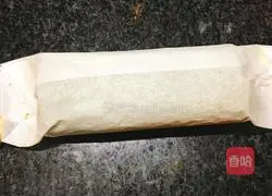 Illustration of how to make matcha trunk cake roll 20