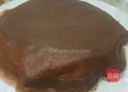 Hazelnut cream filled chocolate layer cake (6 inches) illustration 13