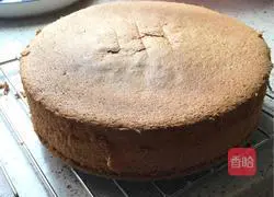 Illustration of making chiffon cake (8 inches) made of wheat flour 15