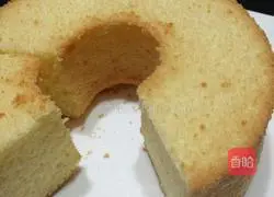 Illustration of making glutinous rice chiffon cake 7