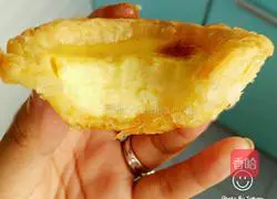 Illustration of how to make original egg tarts 11