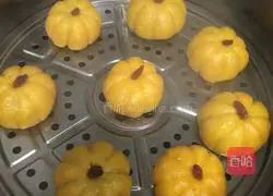 Illustration of how to make Q-bombed pumpkin cake 10