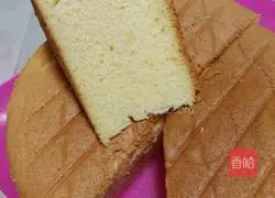 Illustration of how to make chiffon cake cake embryo 17