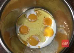 Illustration of how to make original chiffon cake 2