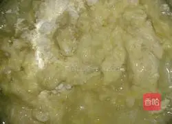 Illustration of how to make onion-flavored fish, board beans and rice pound cake 4