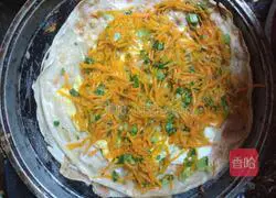 Illustration of how to make Tengzhou pancakes 10