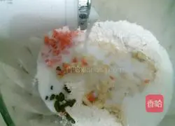 Illustration of how to make fruit and vegetable pancakes 5