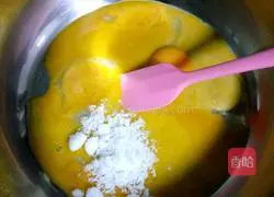 Blueberry Meat Floss Cake Roll Recipe Illustration 4