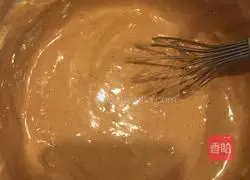 Illustration of how to make Japanese chocolate sponge cake 14